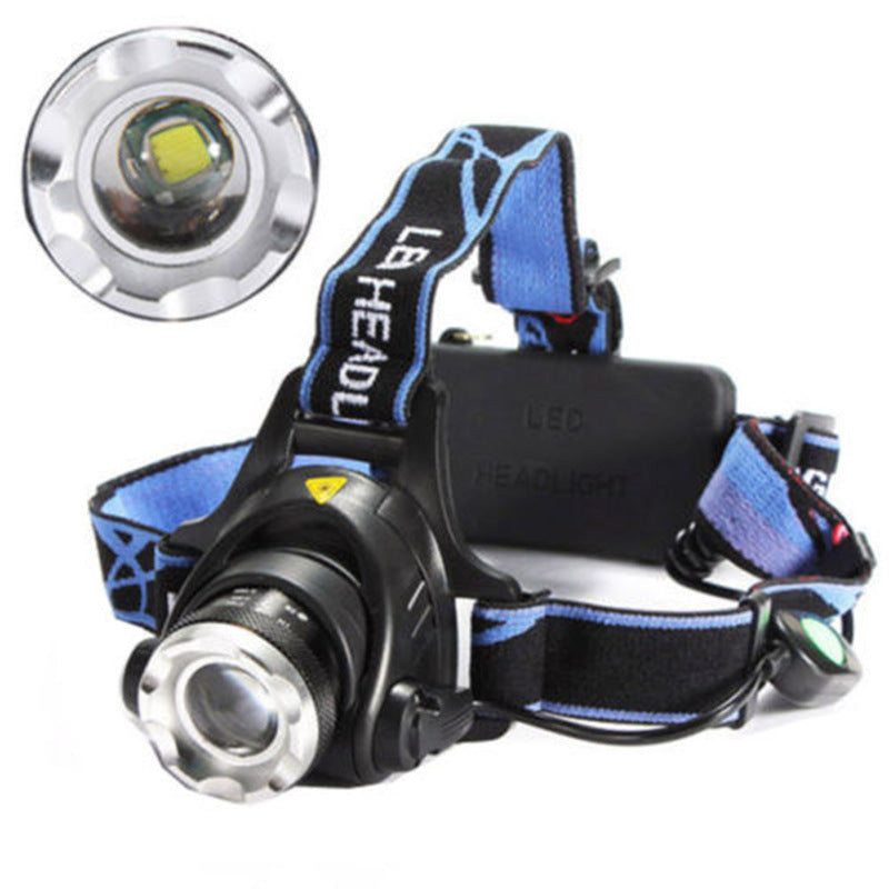 Adjust Telescopic Fishing Strong Light Zoom Headlight