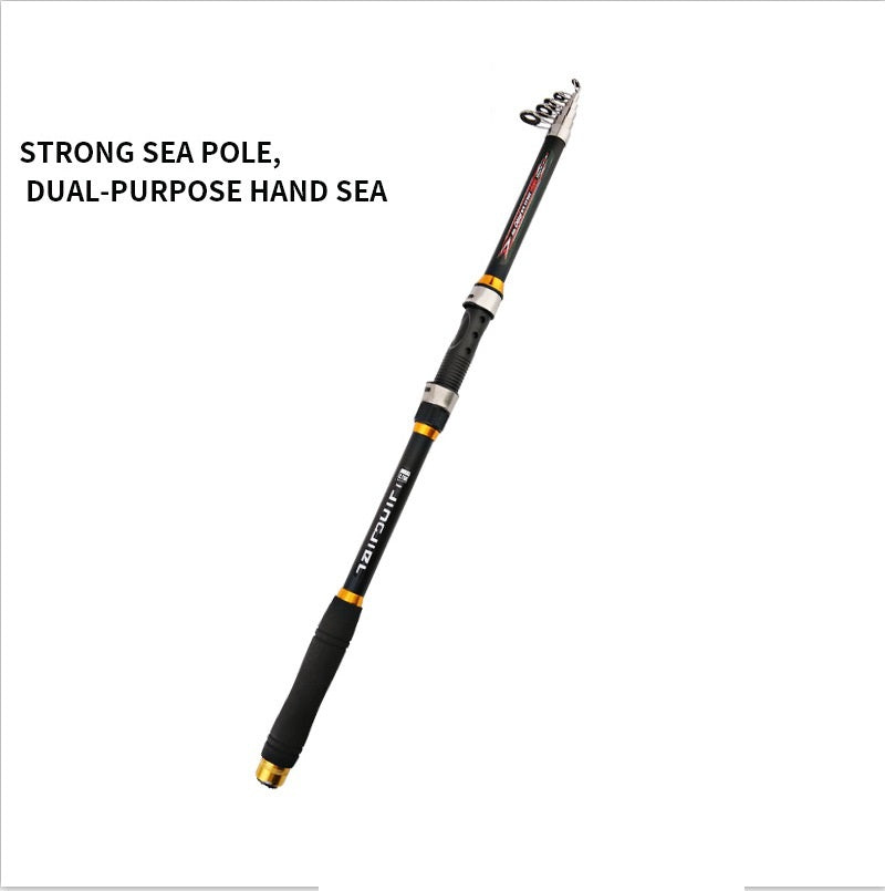 2.1M -3.6M Carp  Rod Carbon Fiber Telescopic