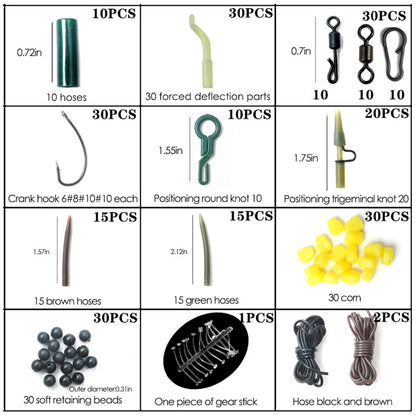 Carp fishing library set