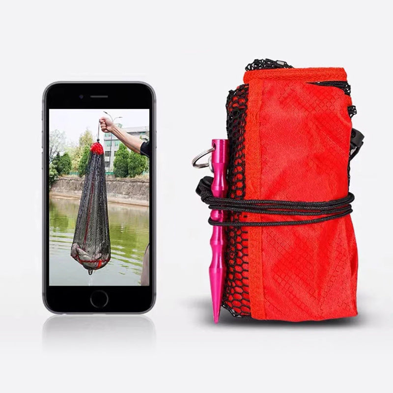 Portable  Fishnet Bag