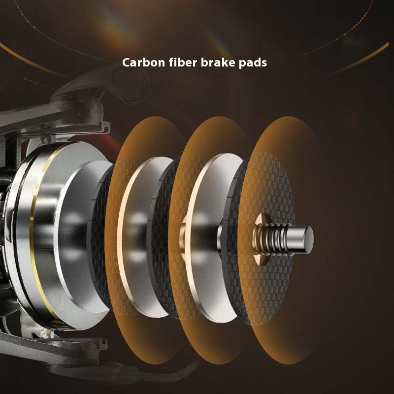 Metal Spinning Wheel Luya Fishing Wheel