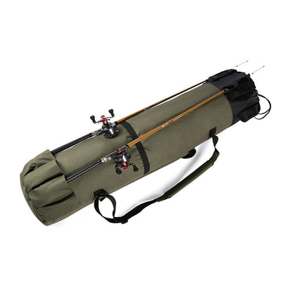 Cylindrical Fishing Bag